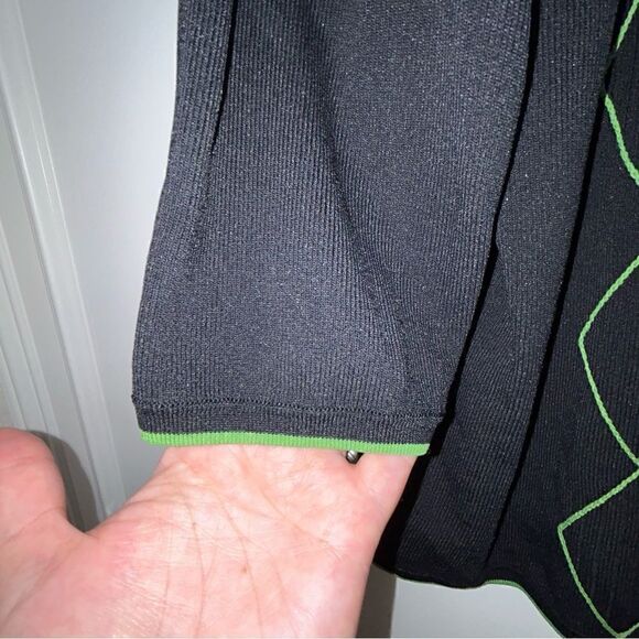 Finity Button Front Long Sleeve Sweater - Picture 5 of 8